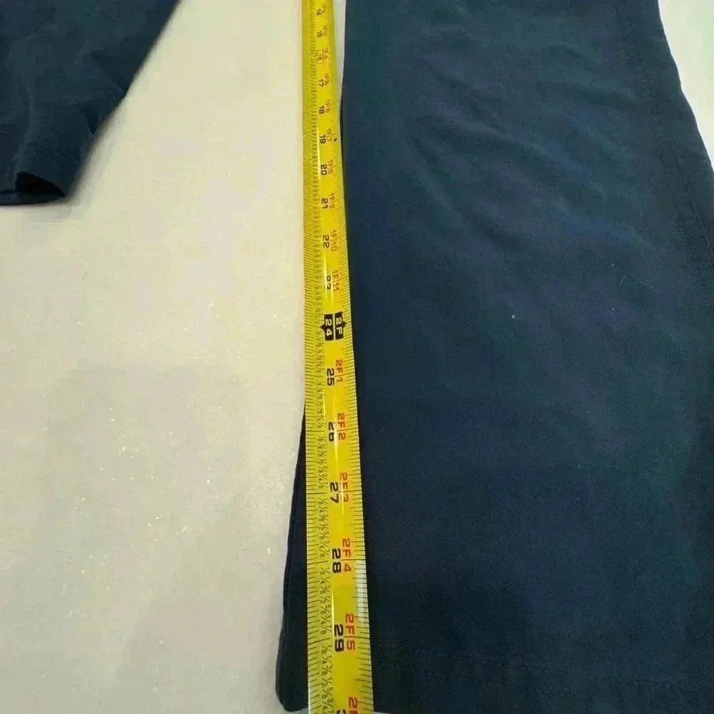 Figs technical collection scrub pants navy stretch tie waist size large
